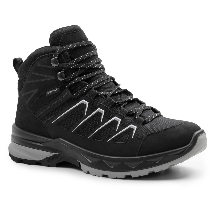 Minfot Stride Mid Skor Unisex Vattentät Tex Svart