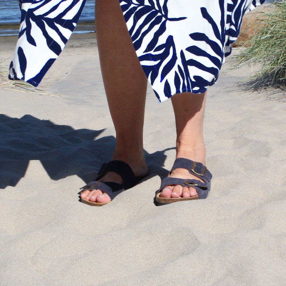 Produktbild 12 - Minfot Sandaler Moa Mocka Navy