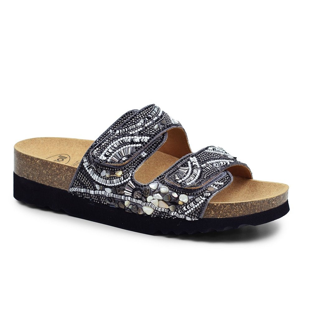 Scholl Sandaler Dam Bioprint Lisboa Svart – Minfot