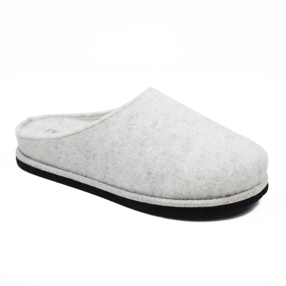 Produktbild 7 - Minfot Tofflor Slip-on Viken Ull Ljusgrå