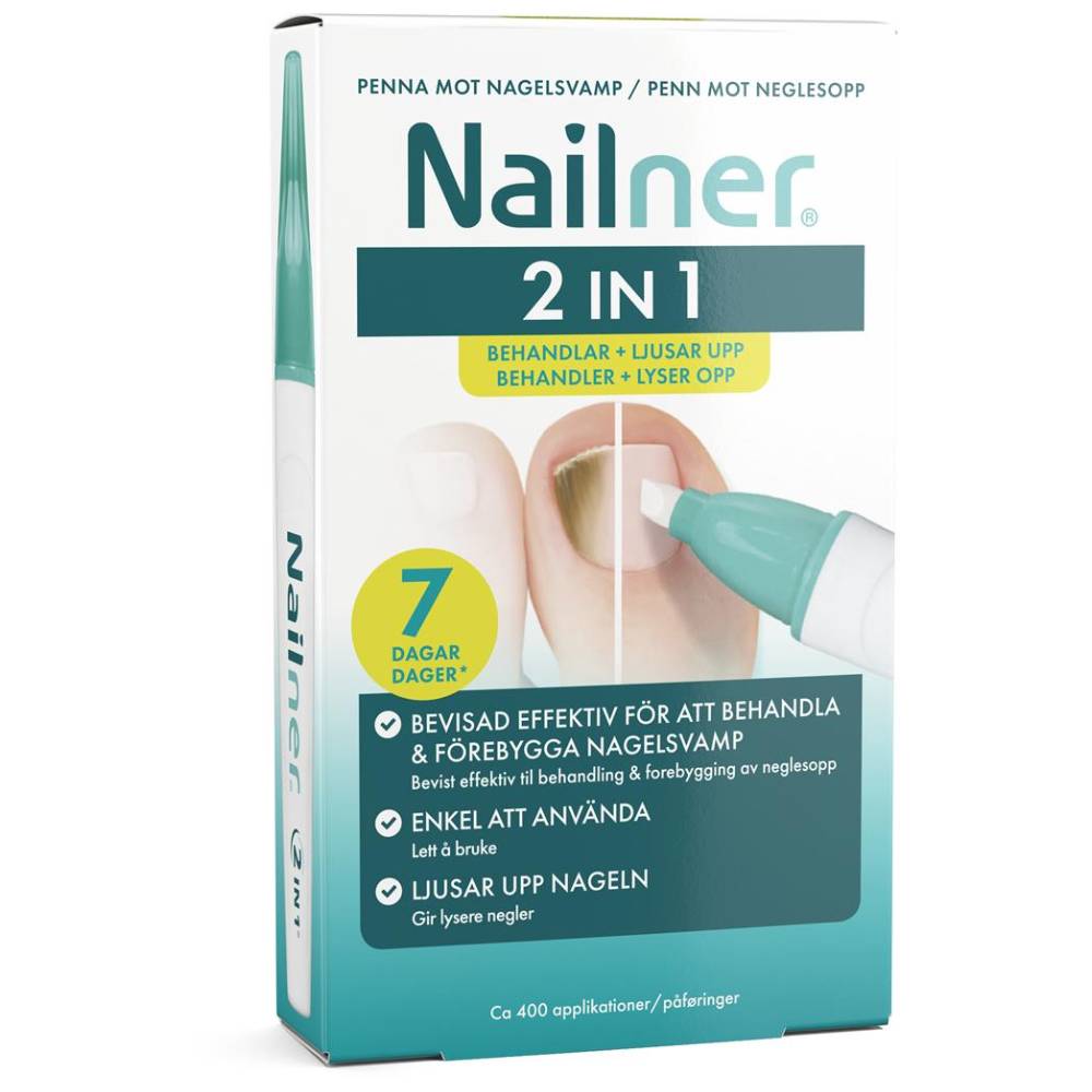Nailner Penna 2-i-1 Nagelsvampsbehandling