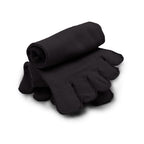 Minfot Tåstrumpor Sport Svart 3-pack
