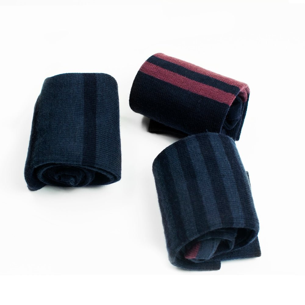 Produktbild 8 - Minfot Stödstrumpor Merinoull Midnight 3-pack