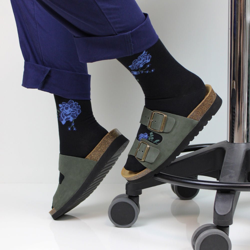 Produktbild 2 - Minfot Sandaler Moa Mocka Grön