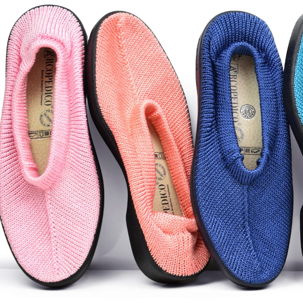 Produktbild 6 - Arcopedico New Sec Tygskor Salmon