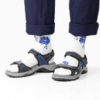 Minfot Sandhamn Sandaler Dam Nubuck Ocean Blue