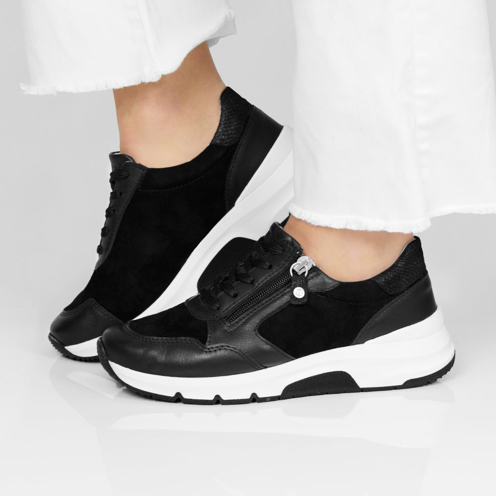 Produktbild 2 - Minfot Sneaker Softrole Lux Stretch Svart