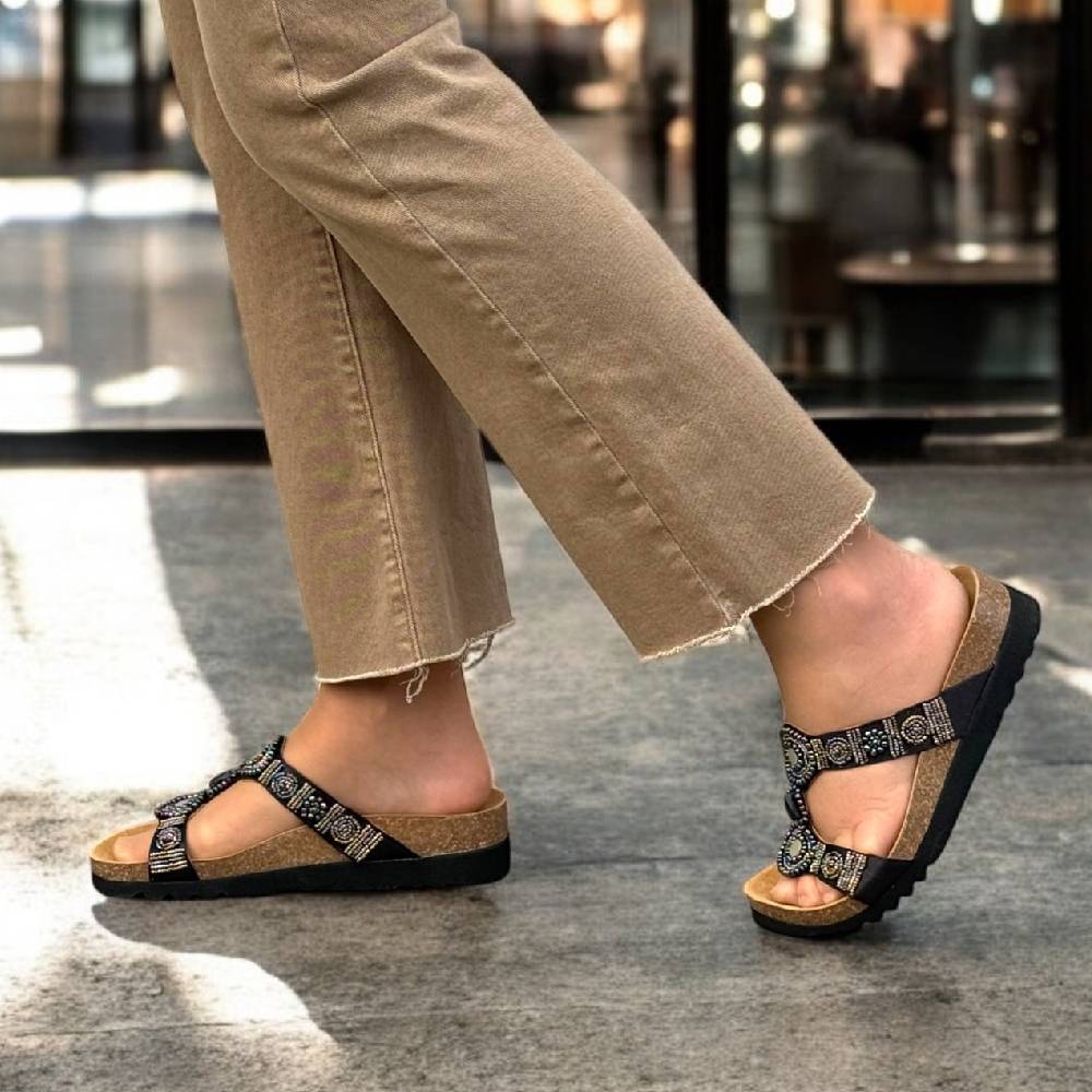 Produktbild 2 - Scholl Sandaler Dam Bioprint Bogota  Svart