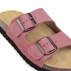 Minfot Moa Biosandaler Dam Mocka Anatomisk 2-remmar Antik rosa