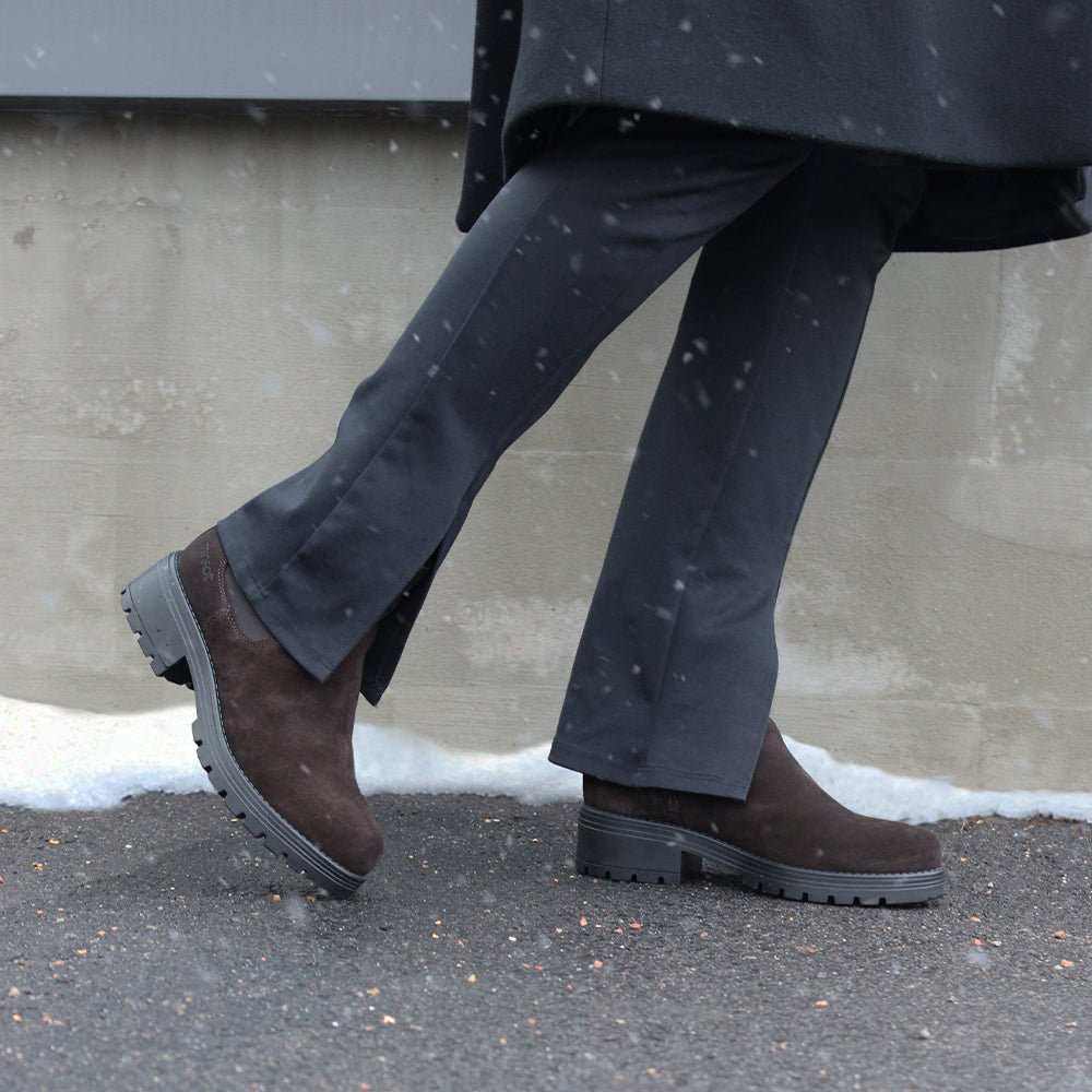 Produktbild 13 - Minfot Cityspike Chelsea Broddskor Zip Mocka Brun