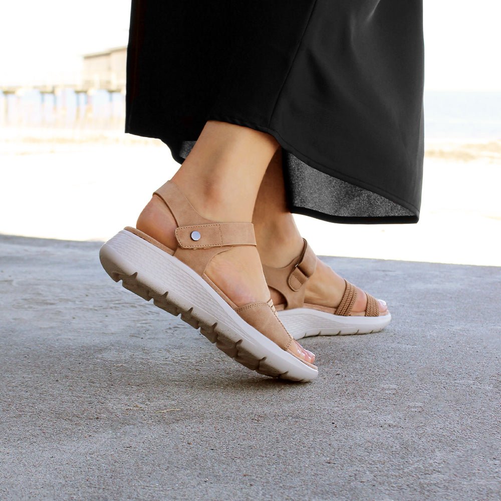Minfot Cloudlite Eve Sandaler Dam Brun