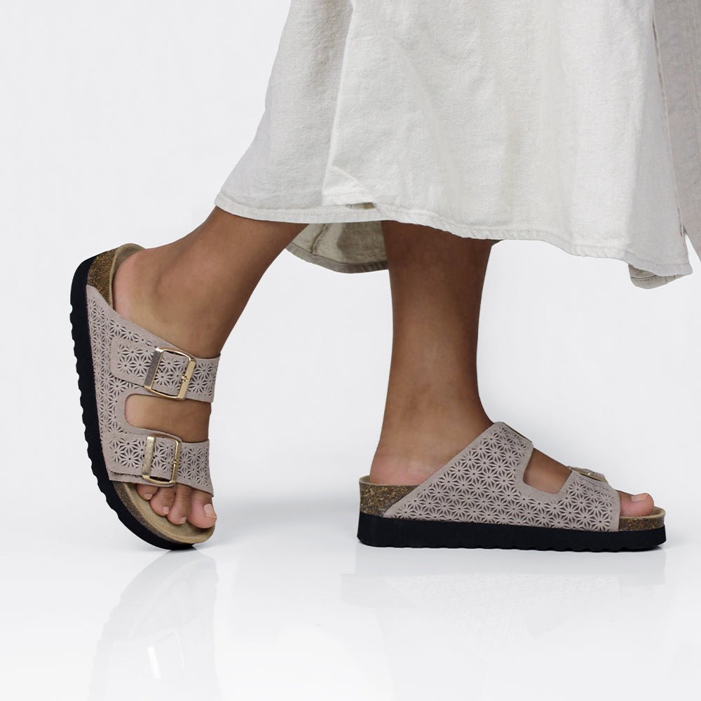 Minfot Daisy Sandaler Dam Mocka Taupe