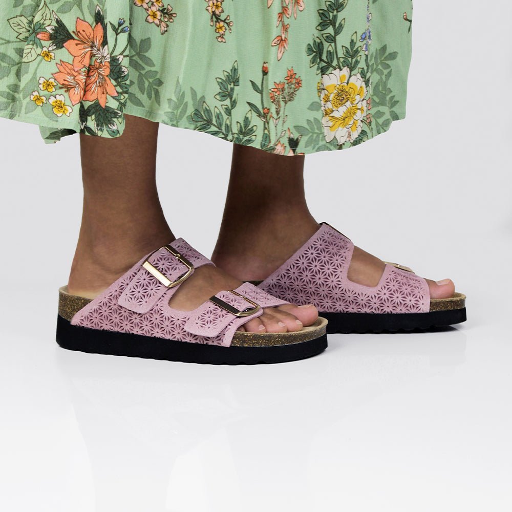 Minfot Daisy Sandaler Dam Mocka Rosa