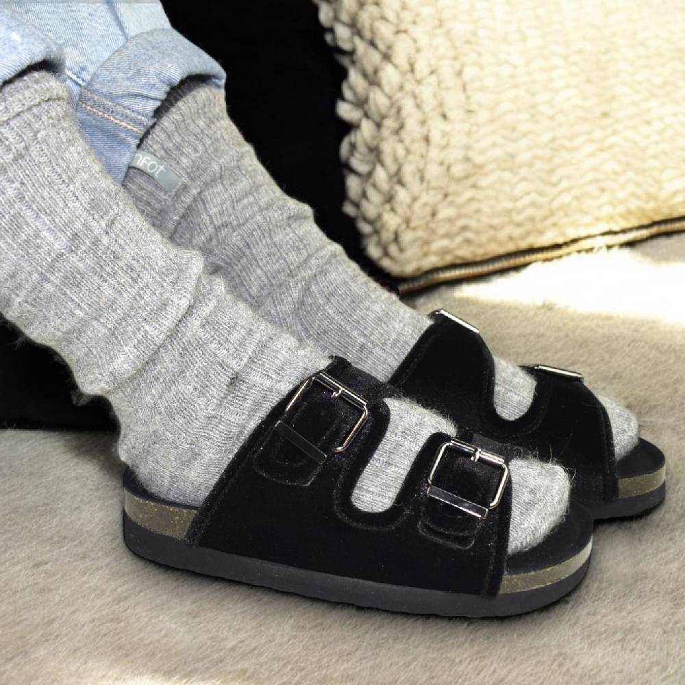 Sköna Marie Sandaler Adele Svart