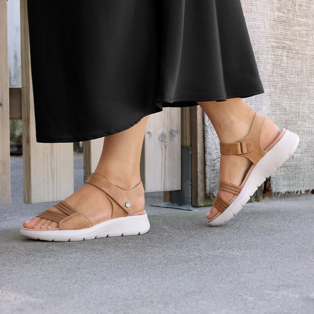 Minfot Cloudlite Eve Sandaler Dam Brun