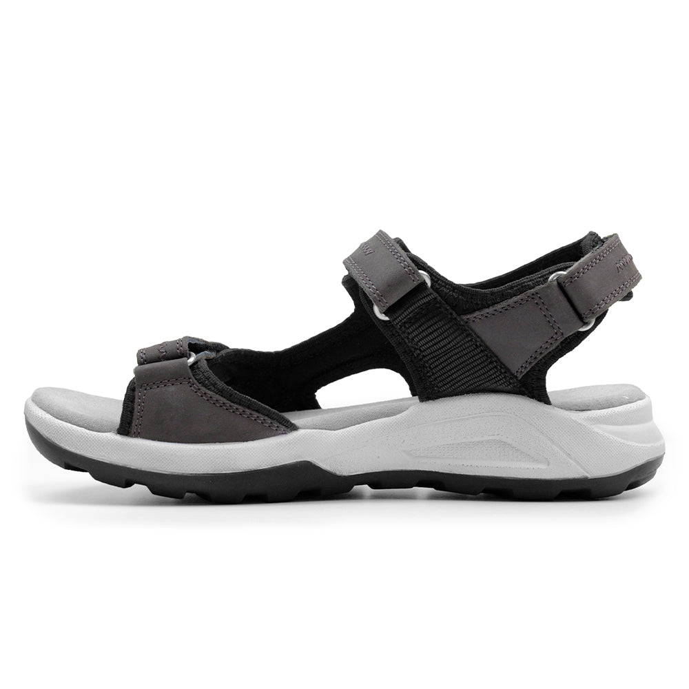 Minfot Nyhamn Sandaler Dam Nubuck Stone
