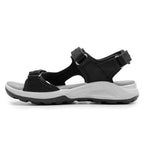 Minfot Nyhamn Sandaler Dam Nubuck Svart
