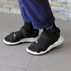 Minfot Nyhamn Sandaler Dam Nubuck Svart