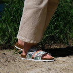 Minfot Sandaler Softstep Tropical Glow Vit