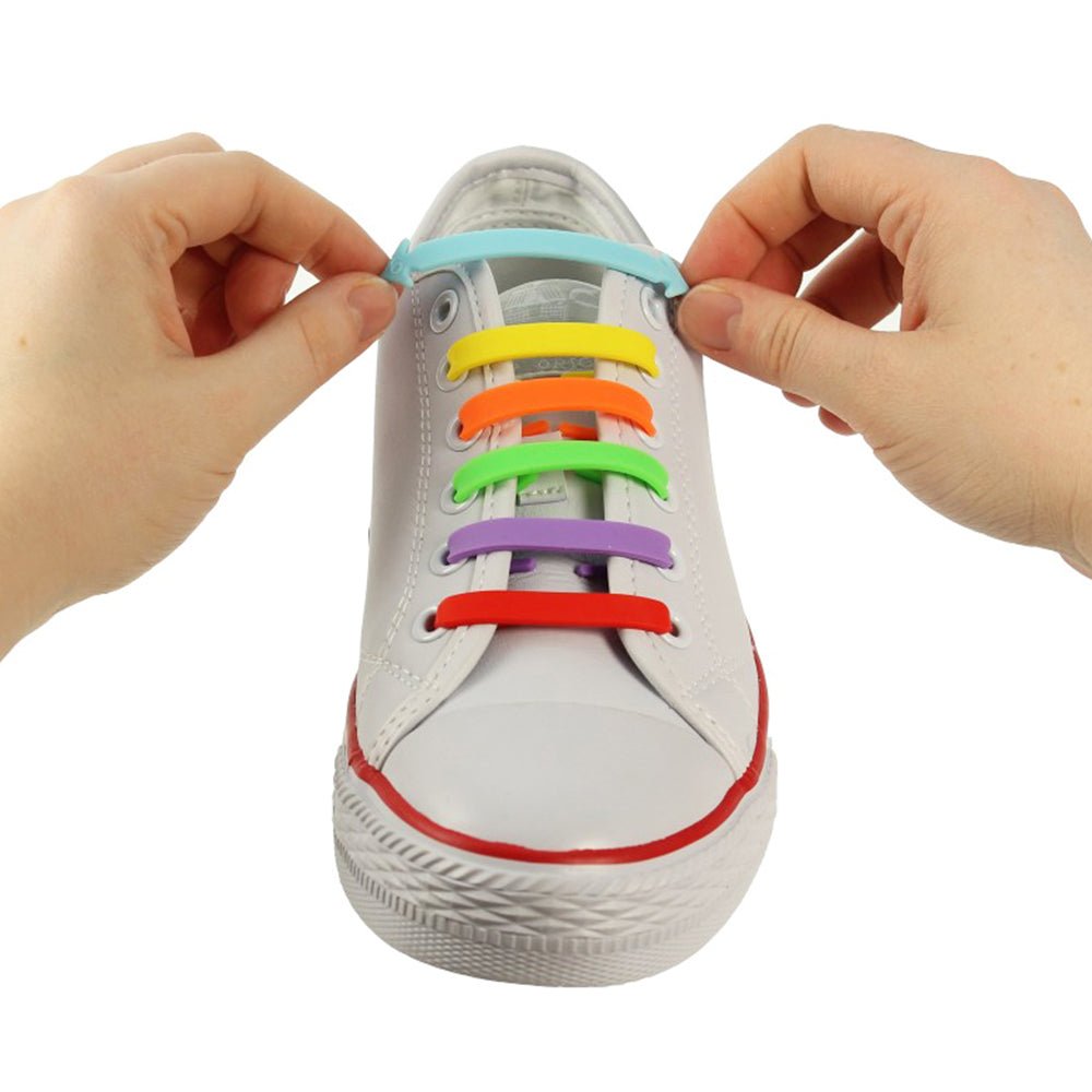 Produktbild 2 - Easy Lace Elastiska Skosnören Rainbow