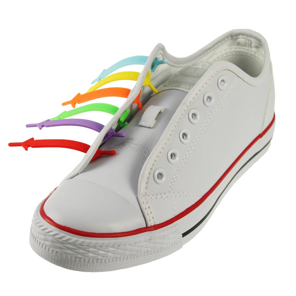 Produktbild 3 - Easy Lace Elastiska Skosnören Rainbow