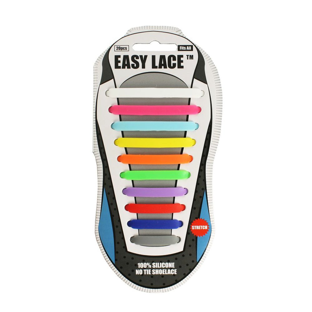 Easy Lace Elastiska Skosnören Rainbow