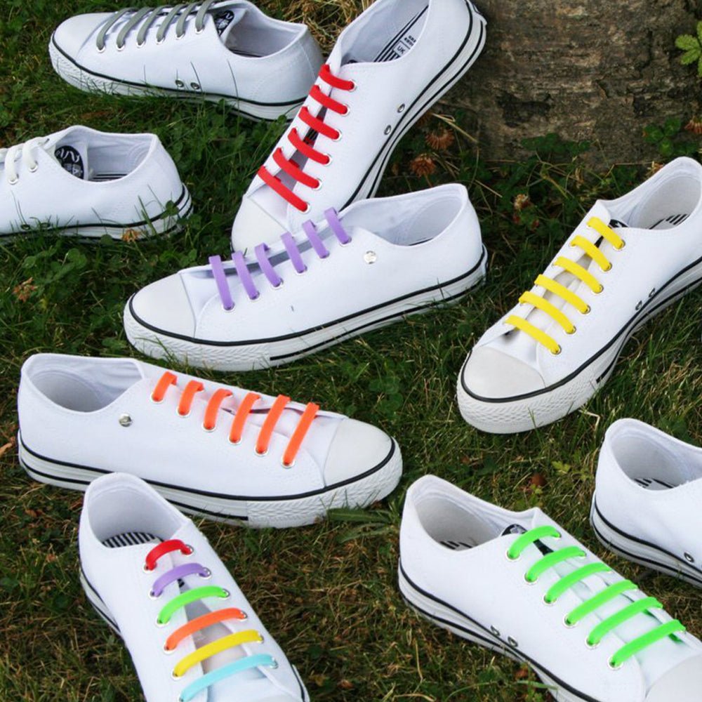 Easy Lace Elastiska Skosnören Rainbow