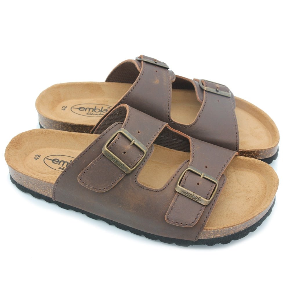 Produktbild 2 - Embla Hälsoskor Sandaler Arvid Airbed Bred Brun