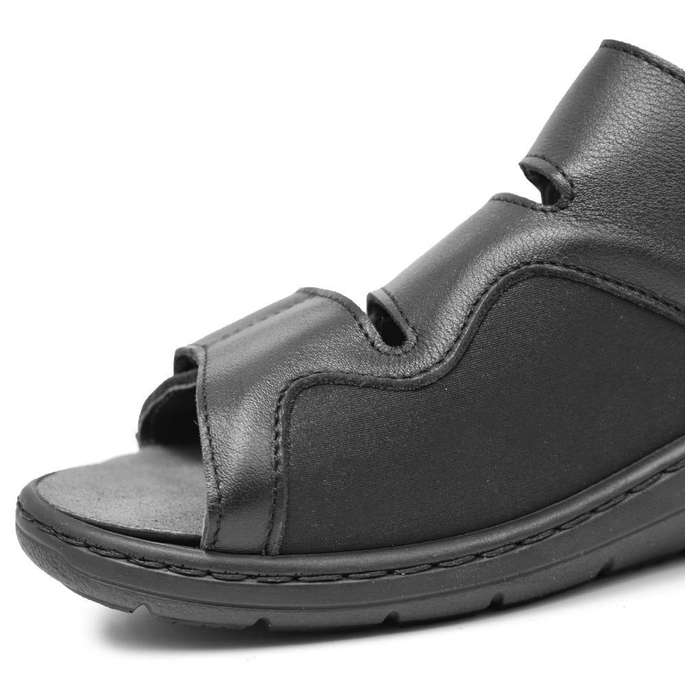 Produktbild 3 - Embla Hälsoskor Sandaler Linnea Ergoflex Elastisk Svart