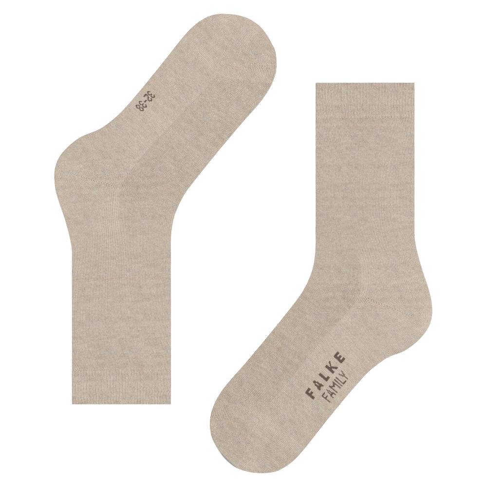Falke Family Strumpor Dam Beige Melange