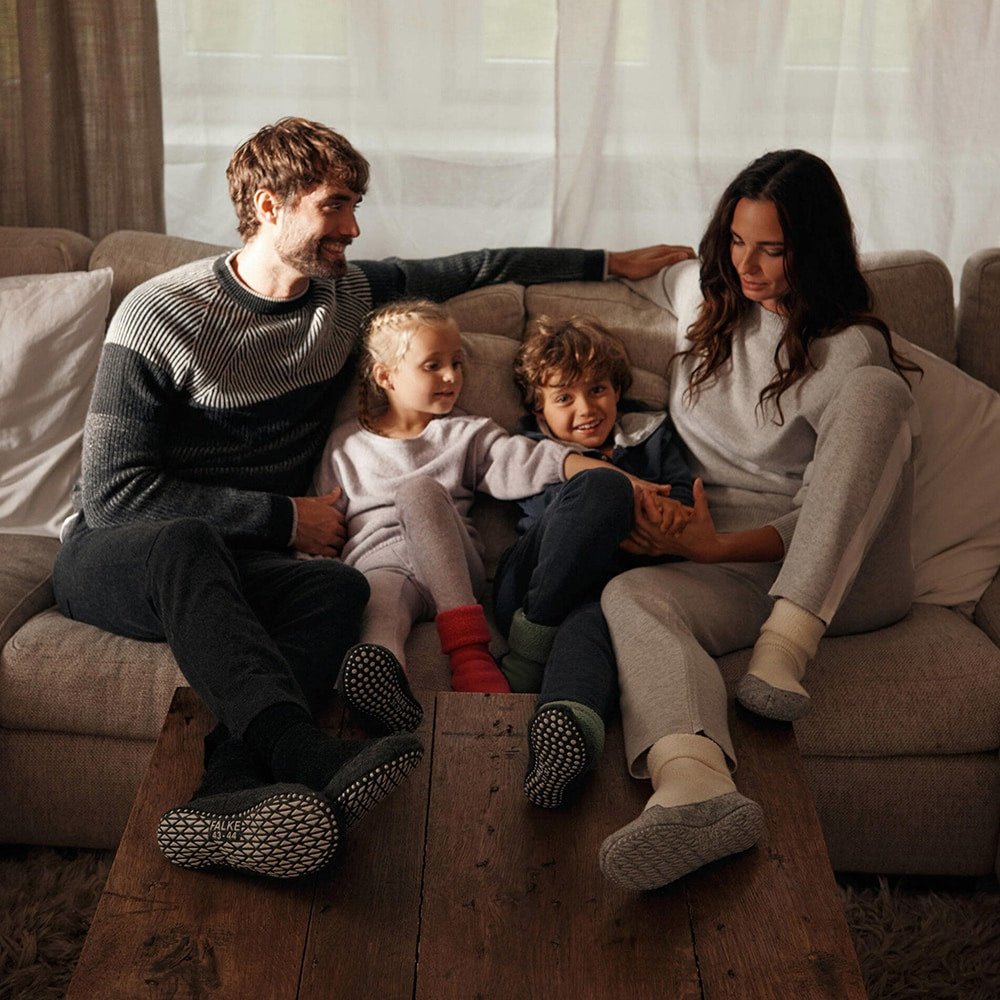 Produktbild 6 - Falke Cosyshoe Men Slippers Anthra mel