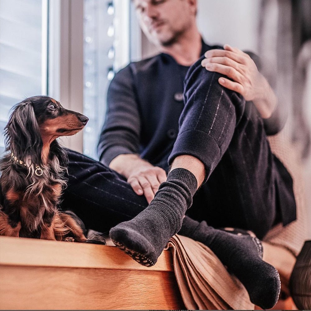 Produktbild 2 - Falke Cosyshoe Men Slippers Anthra mel