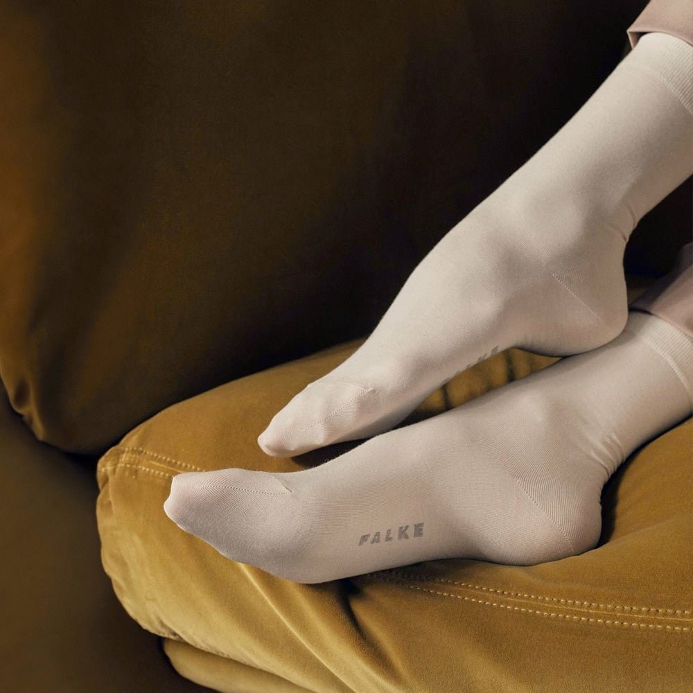 Falke Cotton Touch Strumpor Dam Vit