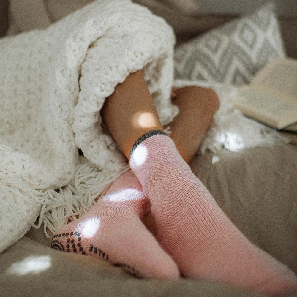 Falke Cuddle Pads Strumpor Dam Non-slip Rosa