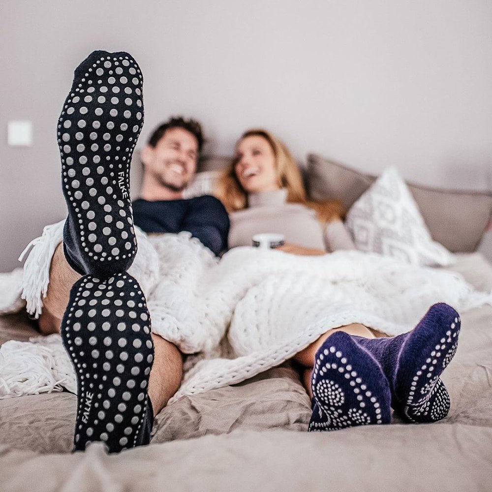 Produktbild 2 - Falke Homepads Men Non-slip Socks Black