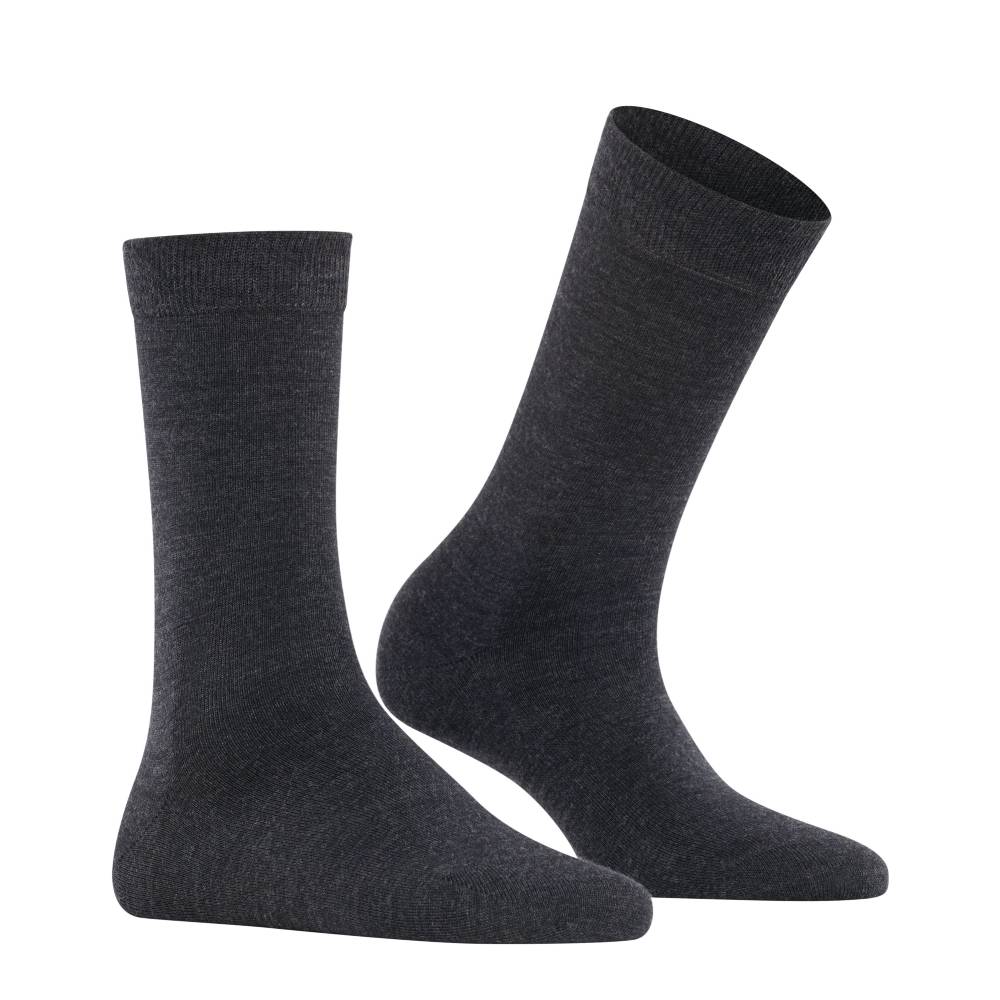 Falke Softmerino Strumpor Dam Antracite Melange 1-pack