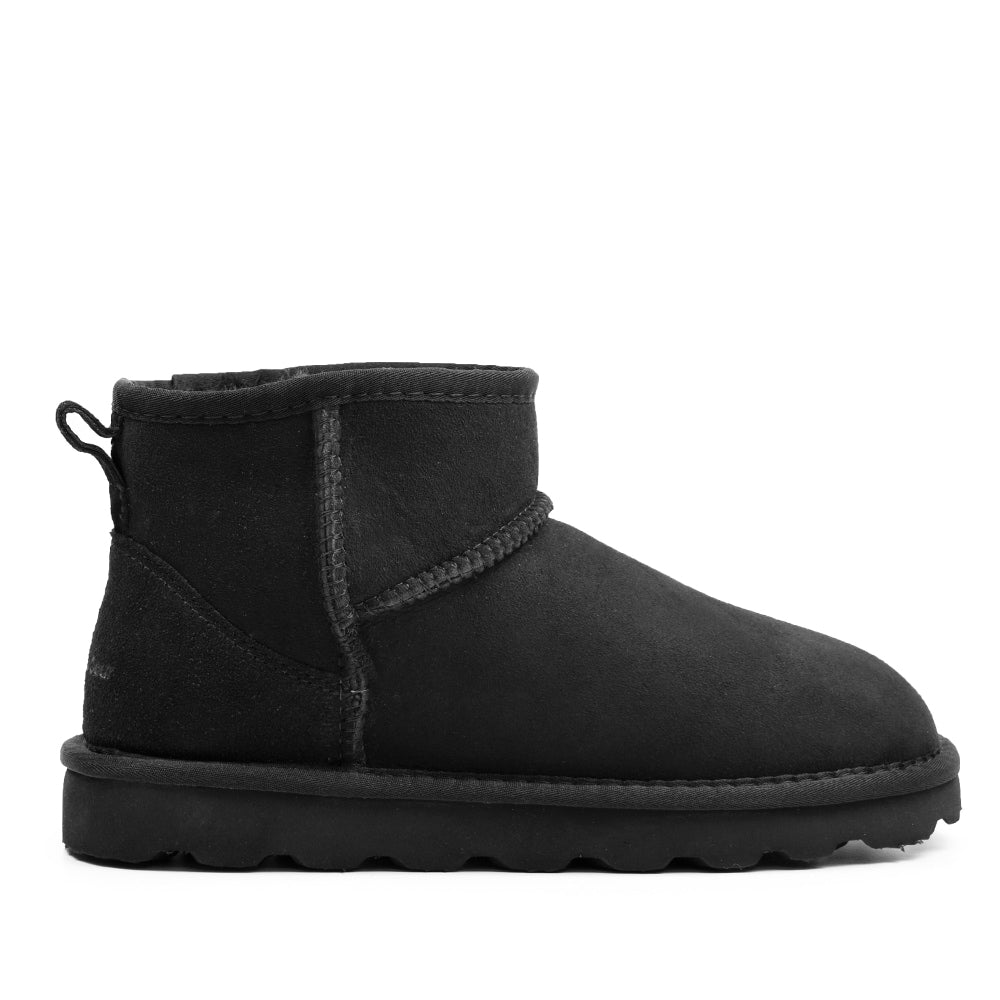 Rugged Gear Fårskinnsboots Black