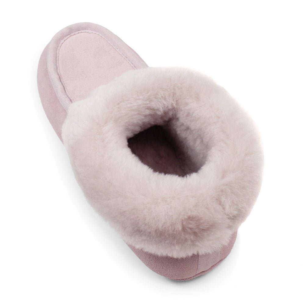 Produktbild 7 - Minfot Fårskinnstofflor Sunne Rose