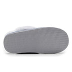 Minfot Fårskinnstofflor Slip-on Duved med sula Grå