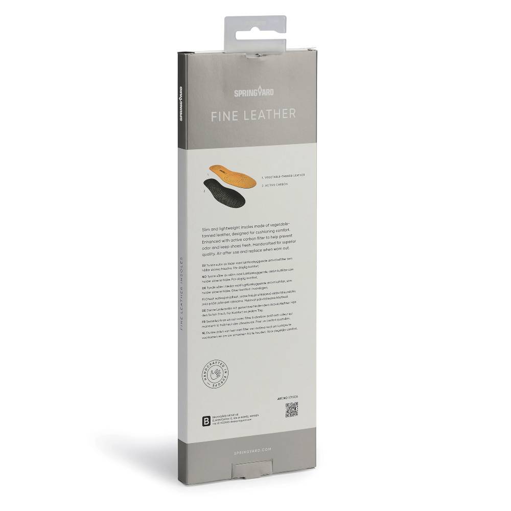 Produktbild 9 - Springyard Fine Leather Insoles Lädersulor