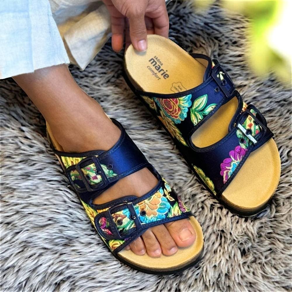 Produktbild 7 - Sköna Marie Damsandal Thalia Blå