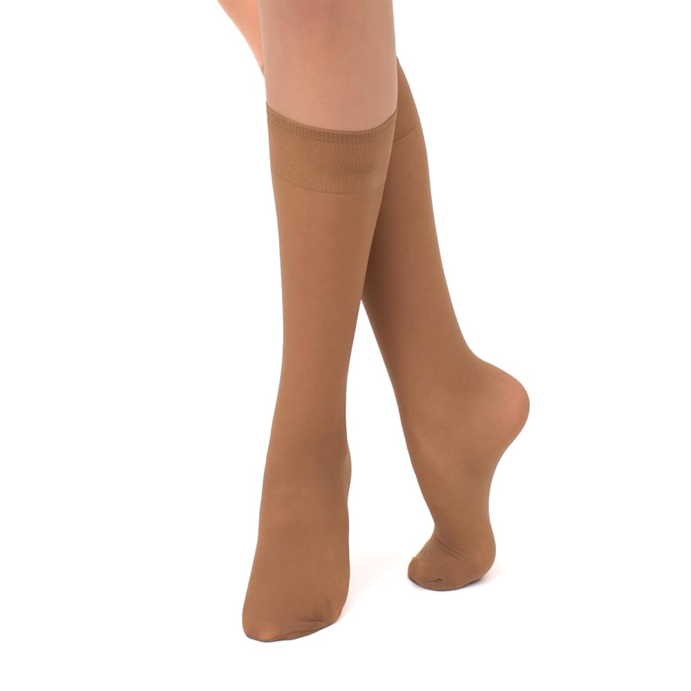 Giulia Marea Nylonstrumpor Knä 40 den 2-pack Caramel