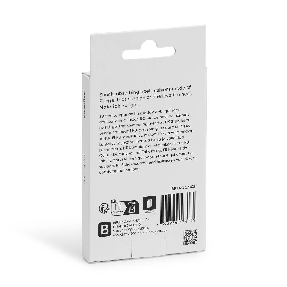 Produktbild 4 - Springyard Heel Cushion Hälinlägg Gel