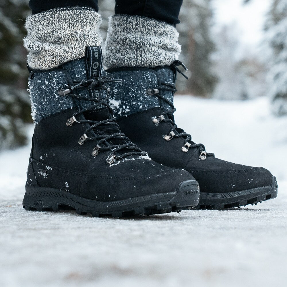 Produktbild 2 - Icebug Adak ReWool BUGrip Unisex Black Grey