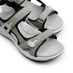 Minfot Nyhamn Sandaler Dam Green Beige