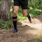 Minfot Sport Kompressionsstrumpor Lyocell Energy Svart 2-pack