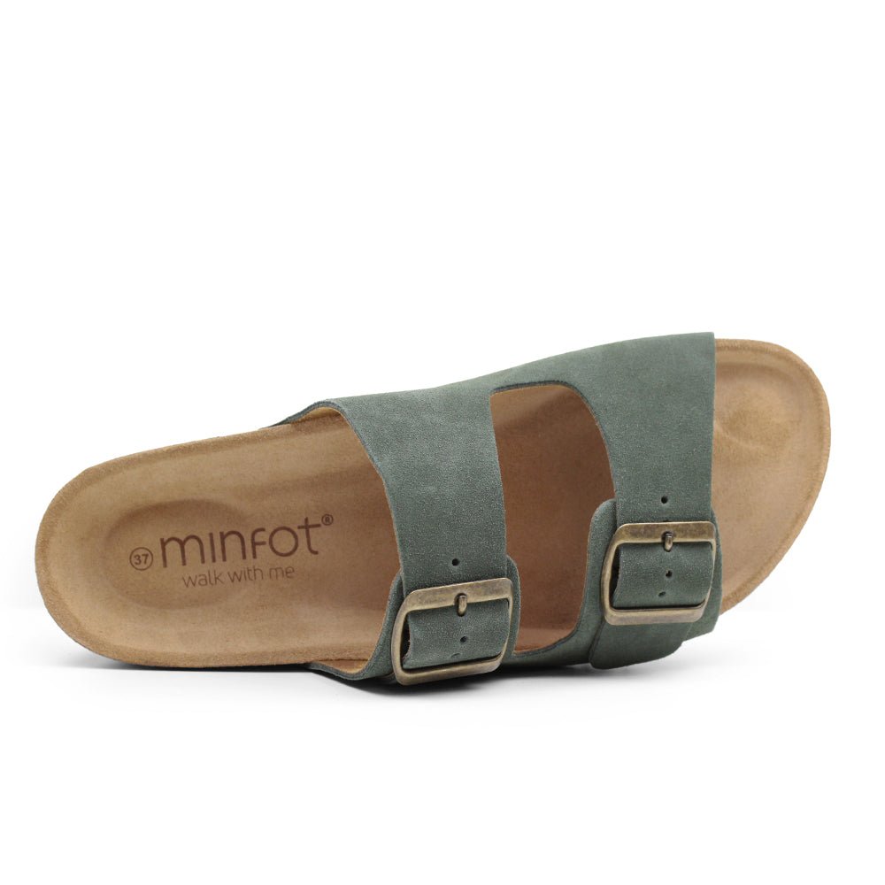 Produktbild 5 - Minfot Sandaler Moa Mocka Grön