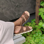 Minfot Upstep Lill Sandaler Dam Mocka Brun