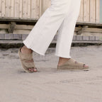 Minfot Luma Sandaler Kardborre Mocka Sand