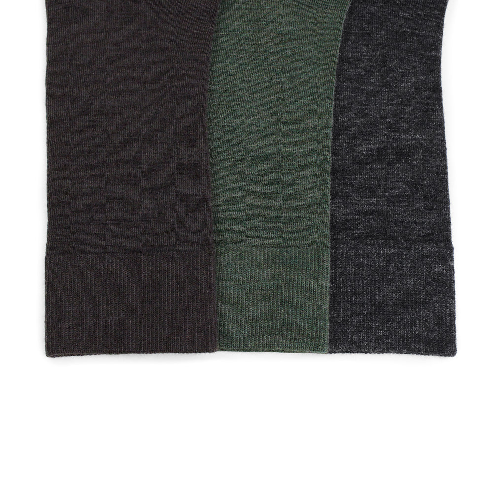 Minfot All day Merinoullstrumpor Forest 3-pack